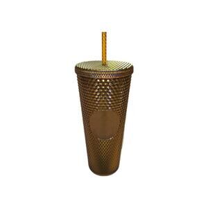 Starbucks Limited Edition 50th Anniversary Gold Studded Tumbler Venti 24oz NWT